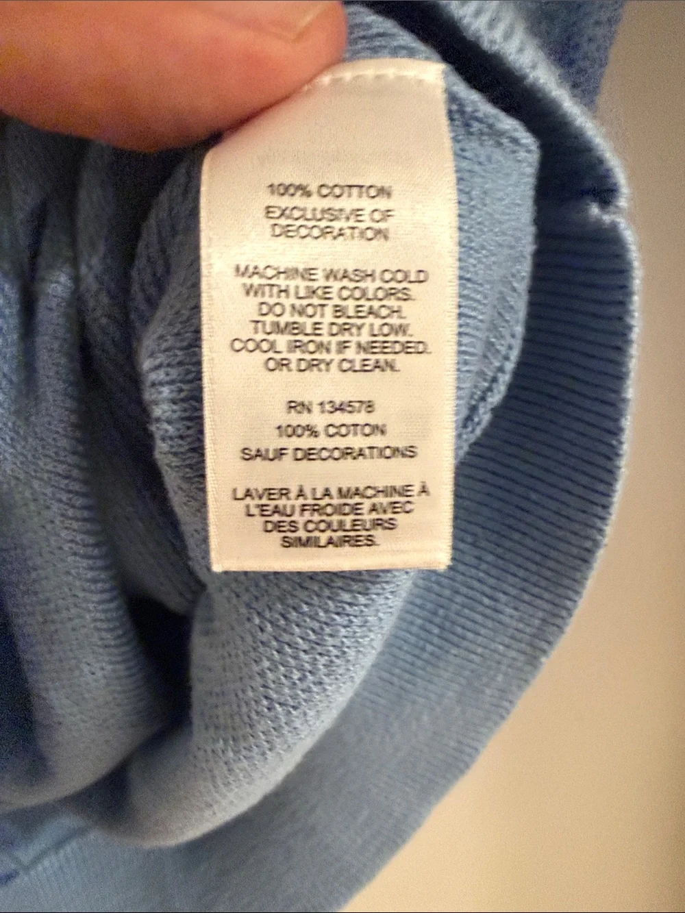 Vineyard Vines Boy’s Pale Blue Boathouse Quarter-Zip Sweater